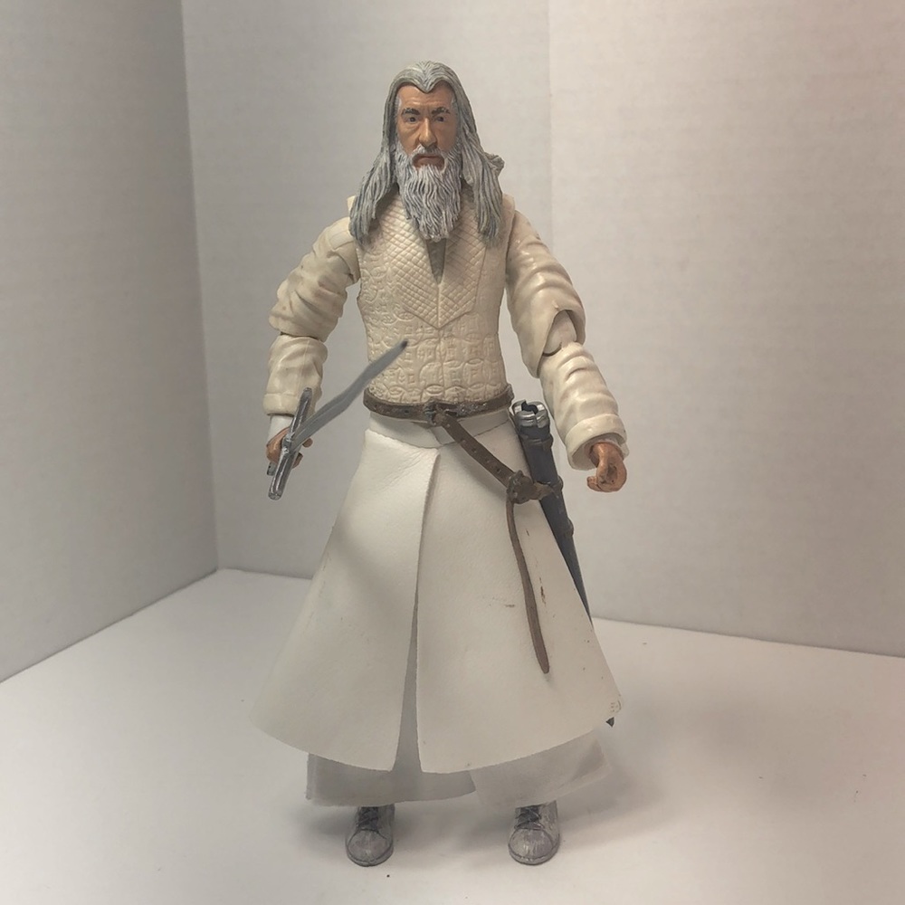 Toybiz The Lord of the rings action figure Gandolf the white